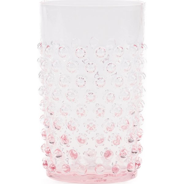 Anna Von Lipa Hobnail Glas, 250ml, rosa