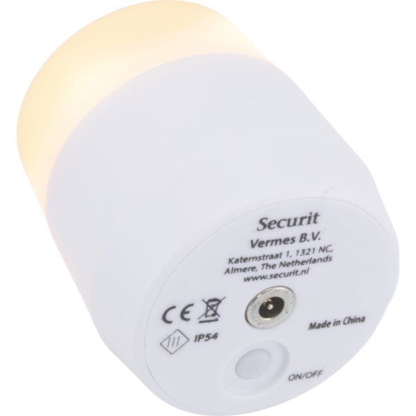 Securit® Amsterdam LED fyrfadslys, 12 stk., hvid