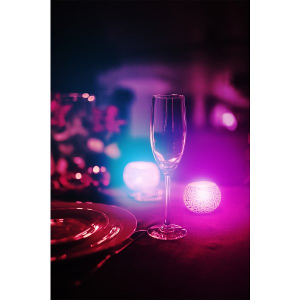 Securit® Amsterdam LED fyrfadslys, 12 stk., multi
