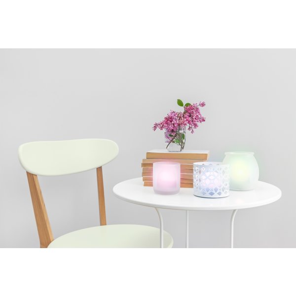 Securit® Amsterdam LED fyrfadslys, 12 stk., multi