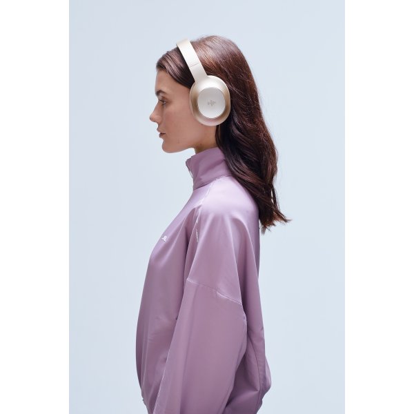 SoundLiving Wave headset, guld