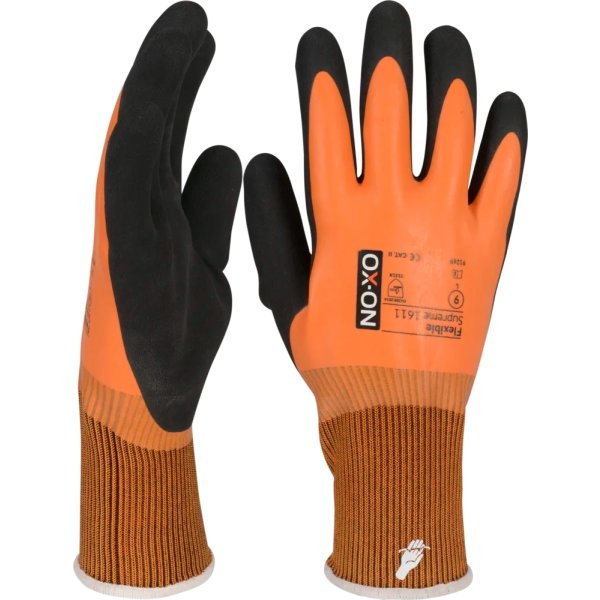 OX-ON Arbejdshandske Flexible Supreme 1611, Str 7