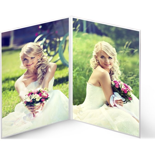 Peleman Print & klæb display | 4xA4/A3+ | Hvid