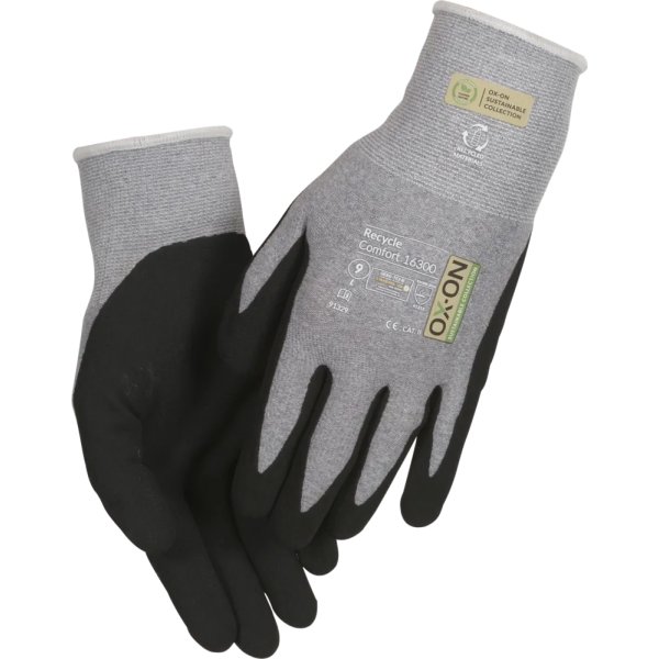 OX-ON Arbejdshandske Recycle Comfort 16300, Str 11