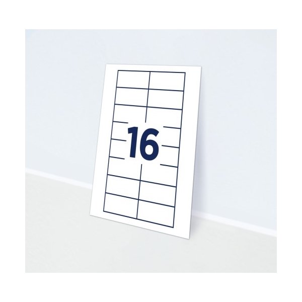 Badgepoint Printbare indstik 74x34mm, til Polar 35