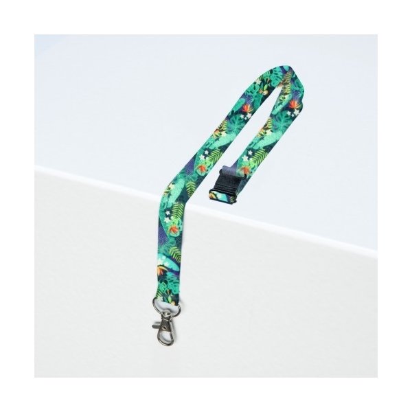 Avery R4828T Nøglesnor, Tropical-print karabinhage