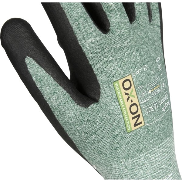 OX-ON Arbejdshandske Recycle Comfort 16301, Str 7