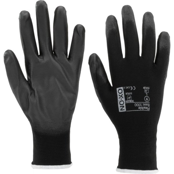 OX-ON Arbetshandske Flexible Basic 1000, Strl 9