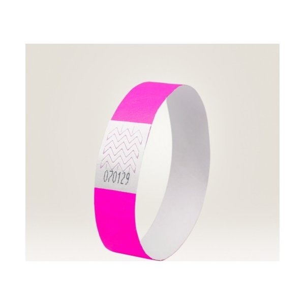 Avery TYVPK-50 Armbånd | pink | 500 stk.| 256x19mm