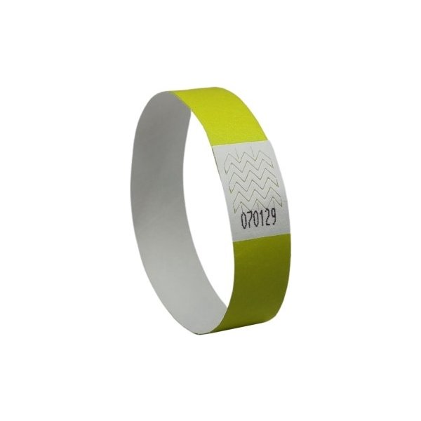 Avery TYVYW-50 Armbånd |neongul |500 stk.|256x19mm