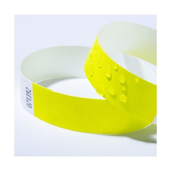 Avery TYVYW-50 Armbånd |neongul |500 stk.|256x19mm