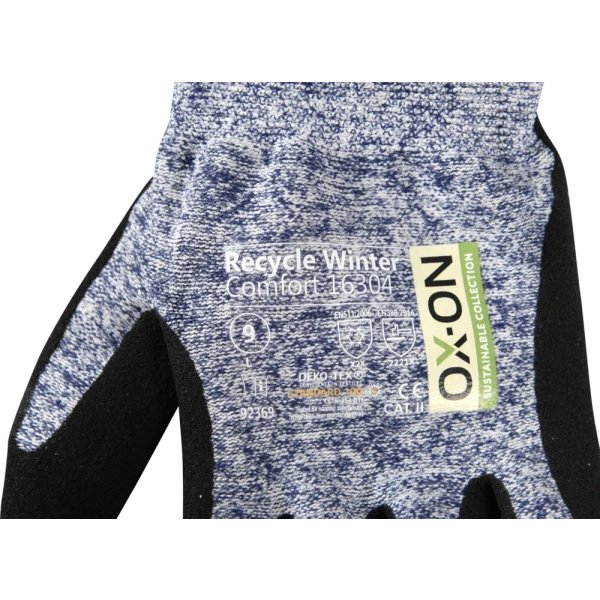 OX-ON Arbejdshandske Winter Comfort 16304, Str 7