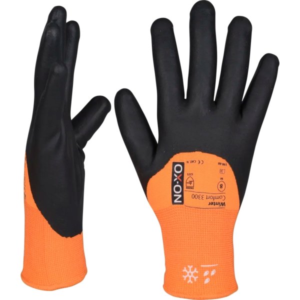 OX-ON Arbejdshandske Winter Comfort 3300, Str 9