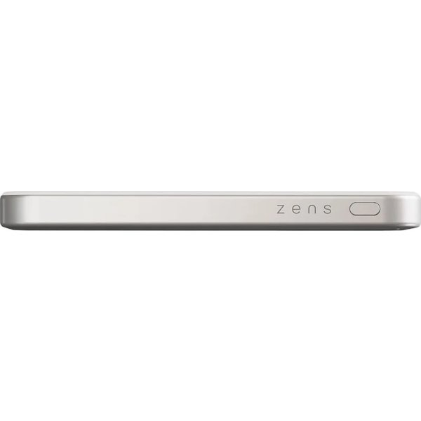 Zens Powerbank Pro 1 Slim 5.000 mAh, Hvid