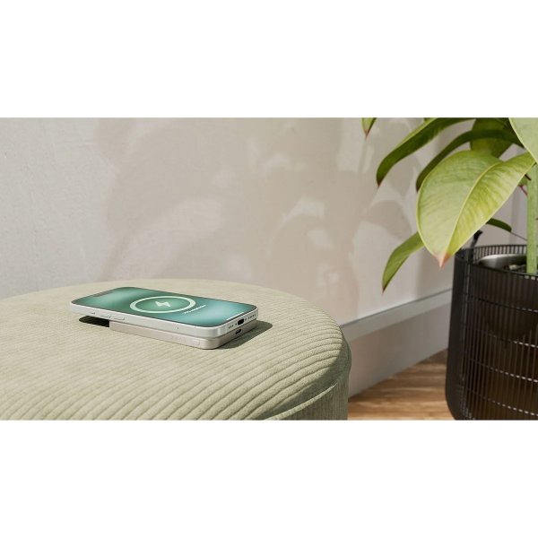 Zens Powerbank Pro 1 Slim 5.000 mAh, Hvid