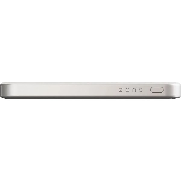Zens Powerbank Pro 1 Slim 5.000 mAh, Hvid