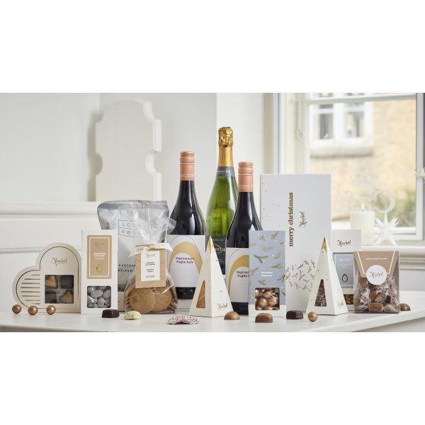 Xocolatl Kæmpe Gavepakke m. Chokolade & Vin