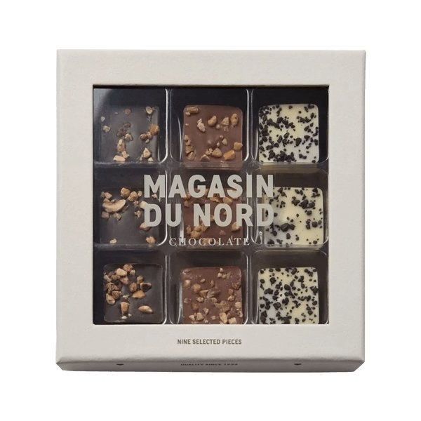Magasin Hverdagsæske m. 9 stk. chokolade