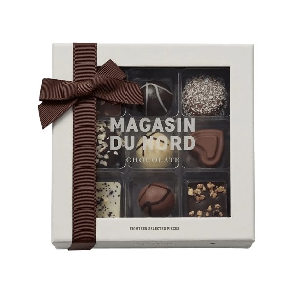 Magasin Weekendæske m. 18 stk. dessertchokolade