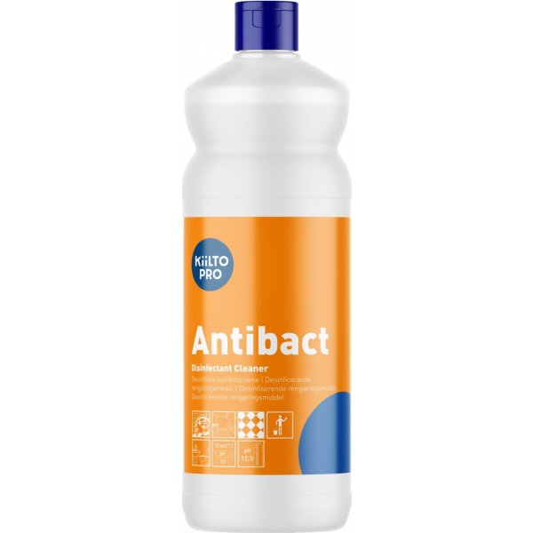 Kiilto Pro Antibact | Overfladedesinfektion | 1 L