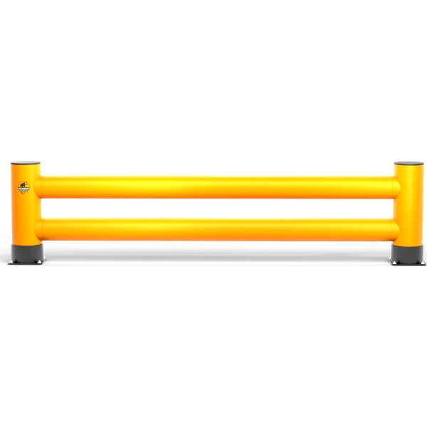 Rack-Mammut påkørselsværn t/reolende,dobbelt,2,5 m