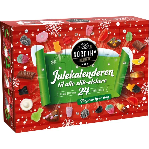 Nordthy Slik Julekalender