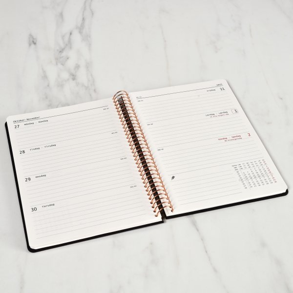 Kozo 2026 Kalender | A5 | Uge | Black