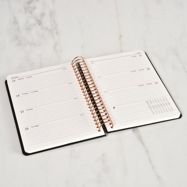 Kozo 2026 Kalender | A6 | Uge | Black