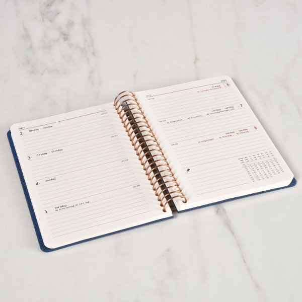 Kozo 2026 Kalender | A6 | Uge | Sand