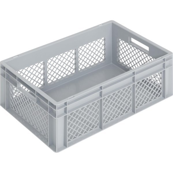 Lagerkasse perforeret 50 lit,(LxBxH) 60x40x23,6 cm