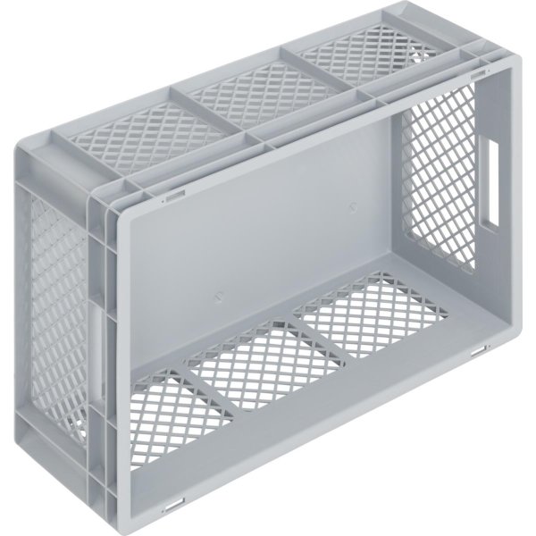 Lagerkasse perforeret 50 lit,(LxBxH) 60x40x23,6 cm
