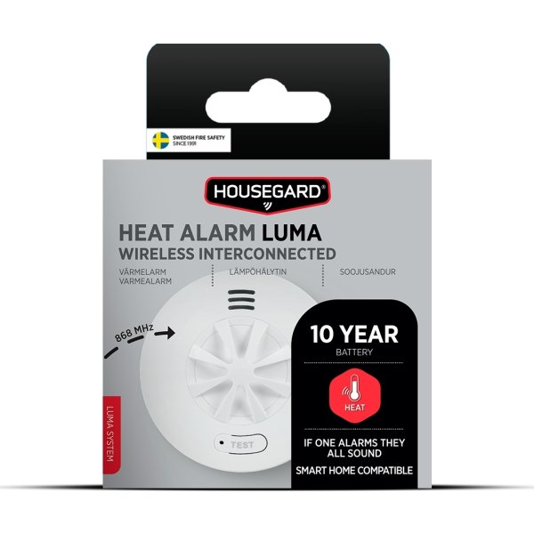 Housegard HA450 Luma trådløs varmealarm