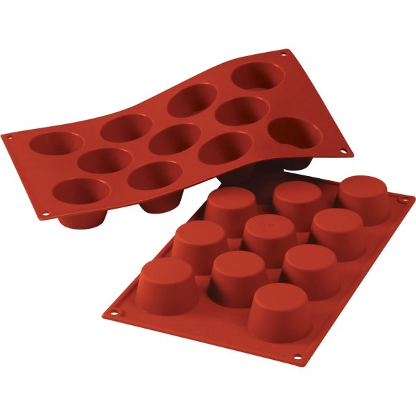 Silikomart Bageform muffin 11 stk, Ø5,1cm, 9,2cl