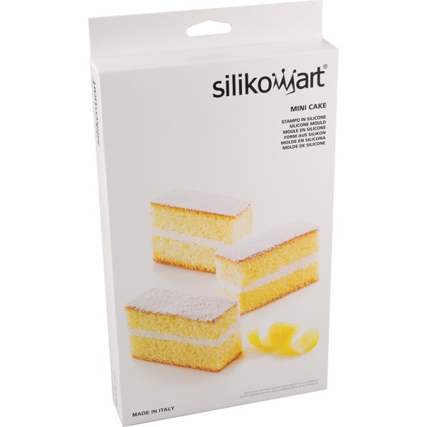 Silikomart Bageform rektangel 12 stk, 7cl