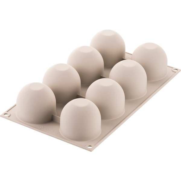 Silikomart 3D Bageform Puff 8 stk, 12,5cl