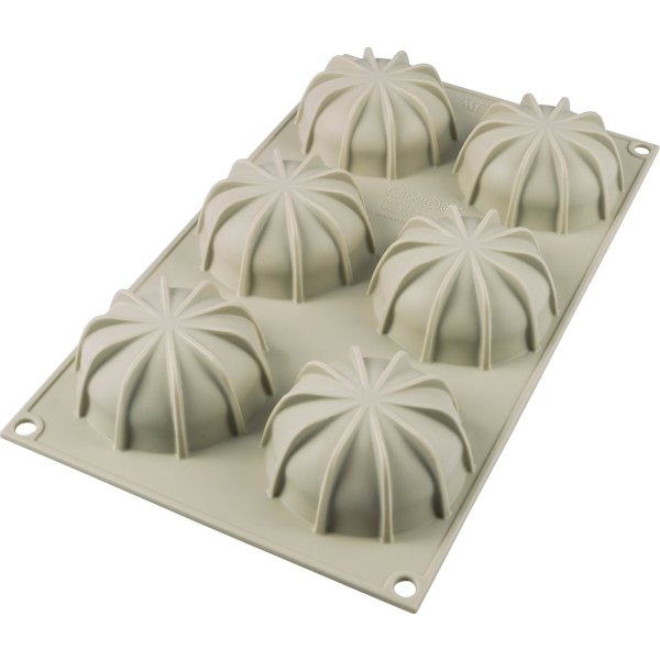 Silikomart 3D Bageform Mini Goccia, Ø6,8cm, 8,8cl