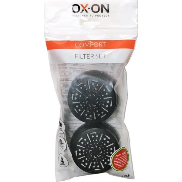 OX-ON Partikelfiltersæt Comfort ABEK1P3 RD, 2 stk.