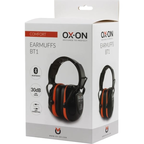 OX-ON Høreværn Comfort BT1 Bluetooth, 29 db