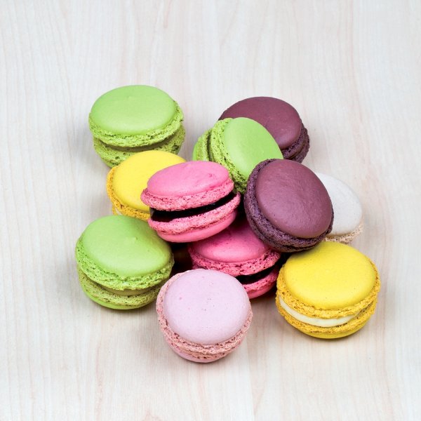 Silikomart Bagemåtte, Macarons, rød, 30x40cm