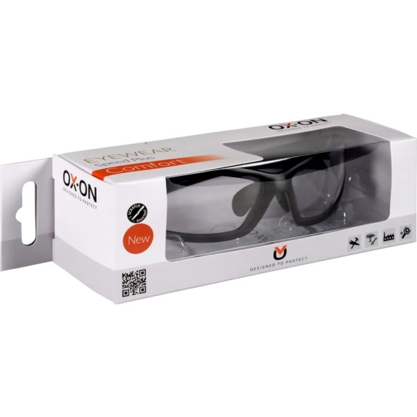OX-ON Sikkerhedsbrille Speed Plus Comfort, Klar