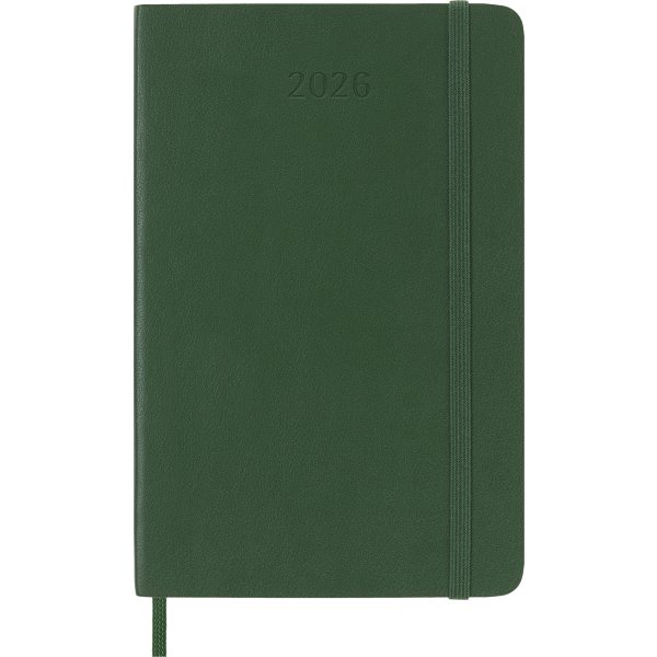 Moleskine 2026 Kalender | S | Uge | Poc. | Grøn