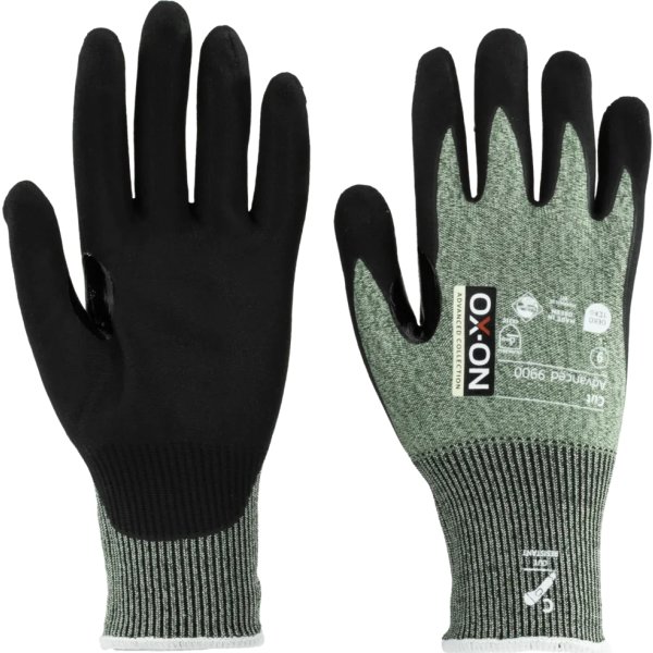 OX-ON Arbejdshandske Cut Advanced C 9900, Str. 6