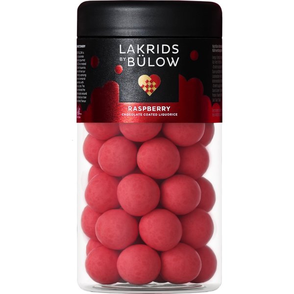Bülow Lakrids Regular Crispy Raspberry, 270g