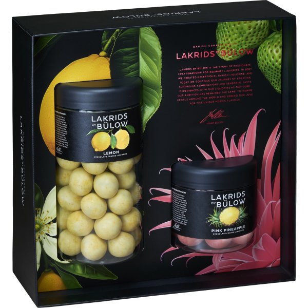 Bülow Lakrids Black Box Lemon/Pineapple, 420g