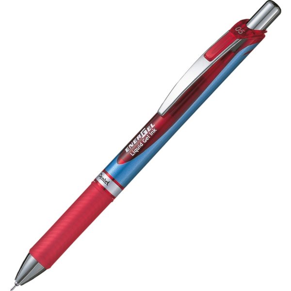 Pentel Energel BLN75 Rollerpen | 0,5 | Rød