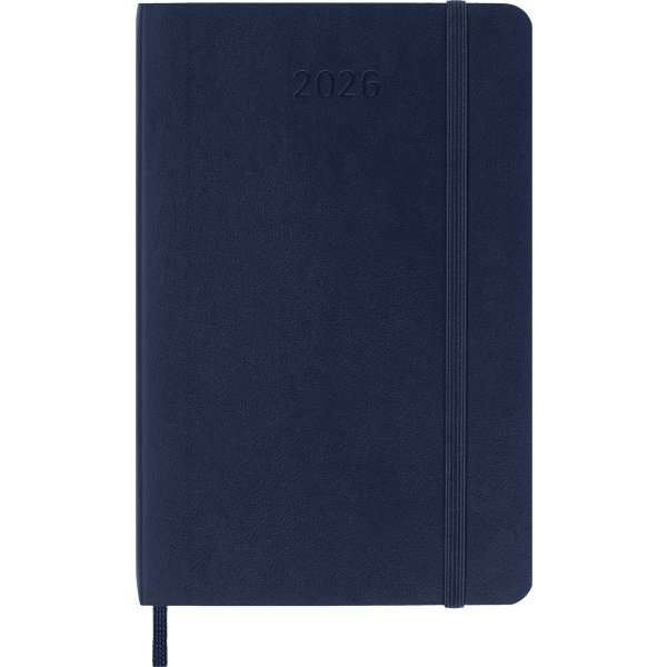 Moleskine 2026 Kalender | S | Uge | Poc. | Blå