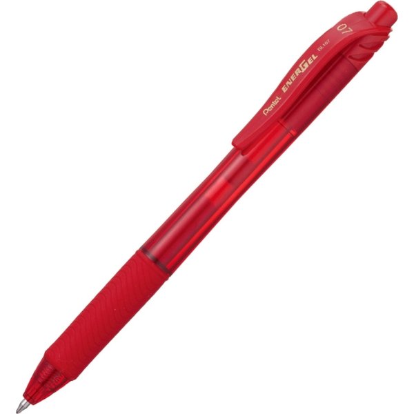 Pentel EnergelX BL107 Rollerpen | 0,7 | Rød