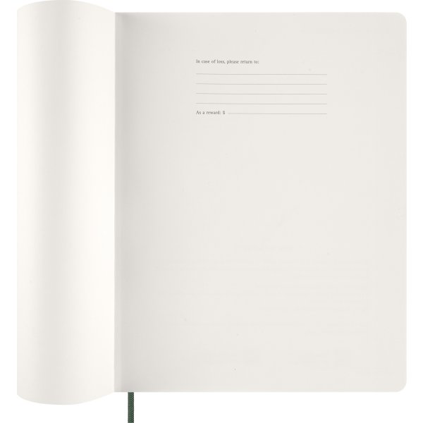 Moleskine 2026 Kalender | Ess. | Uge v. | Grøn