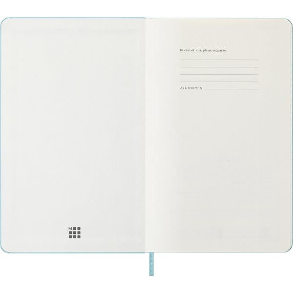 Moleskine 2026 Kalender | H | Uge | L | Lys blå