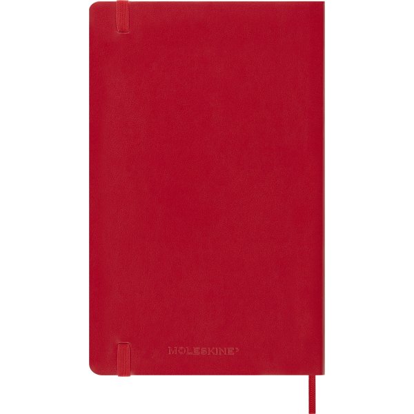 Moleskine 2026 Kalender | S | Uge | L | Rød
